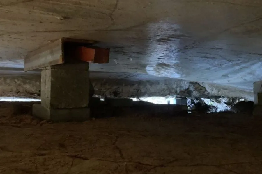 Slab Pier Installation